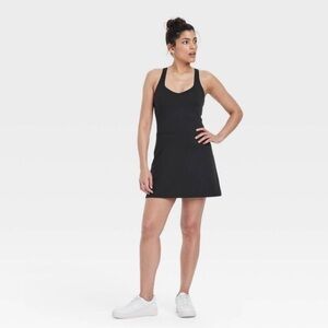 NWT All in Motion Racerback Athletic Dress Dress with built in shorts size M